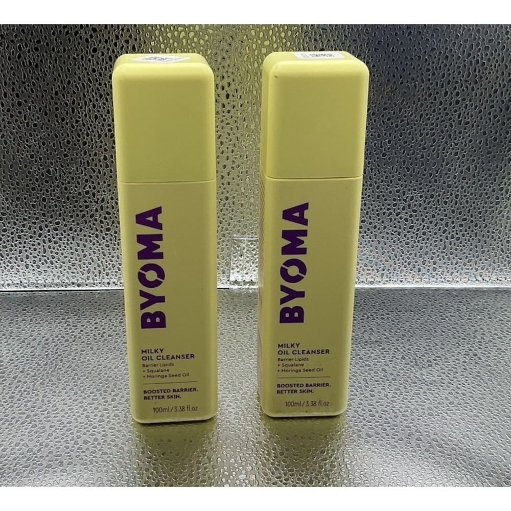 2 Pack Of‎ BYOMA Milky Oil Face Cleanser, 3.38 fl oz Each Expire 3/2027